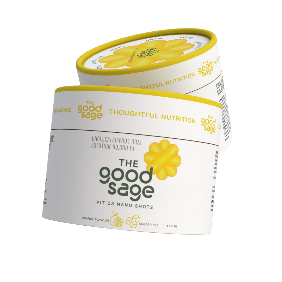 The GoodSage Vit D3 Nano Shots lid